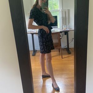 Collared & Belted Picasso Dress